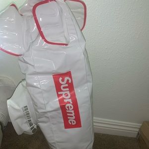 Inflatable White Supreme Blimp Accessory